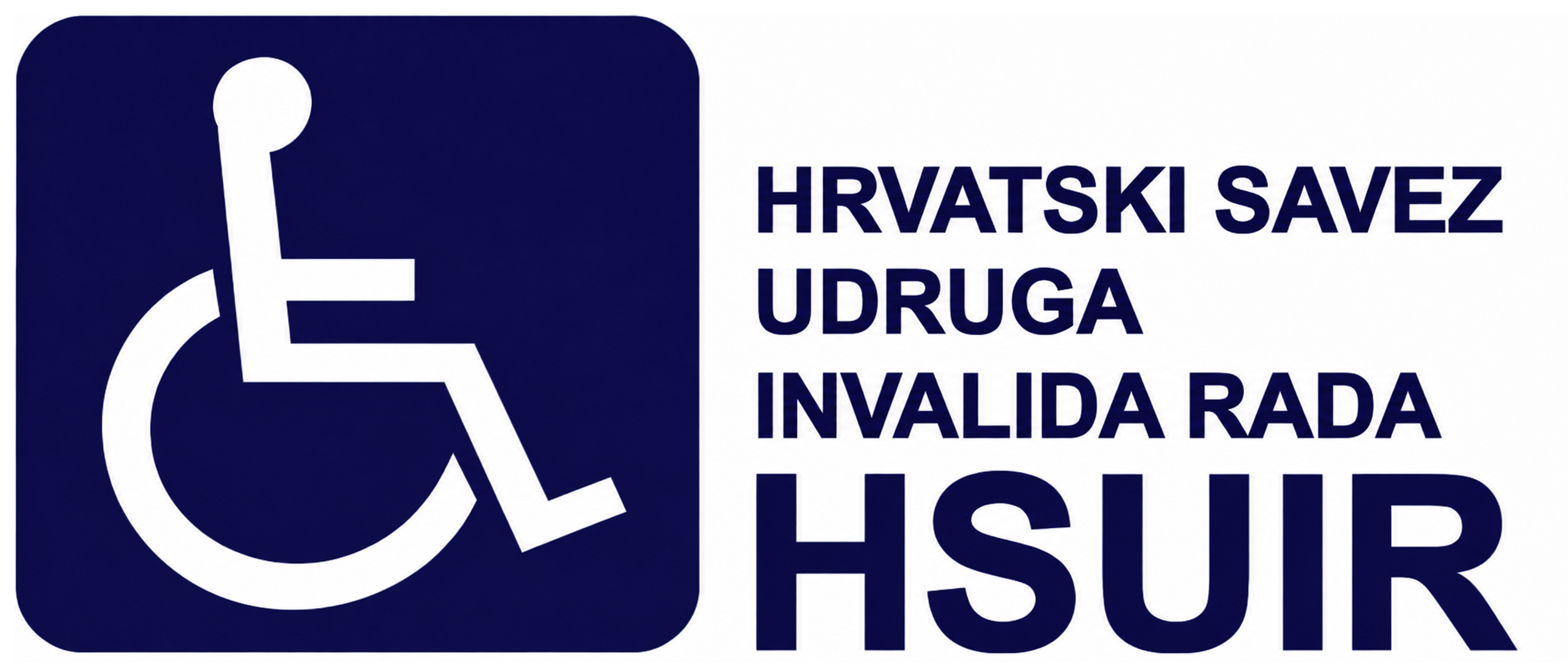 Logo Hrvatskog saveza udruga invalida rada